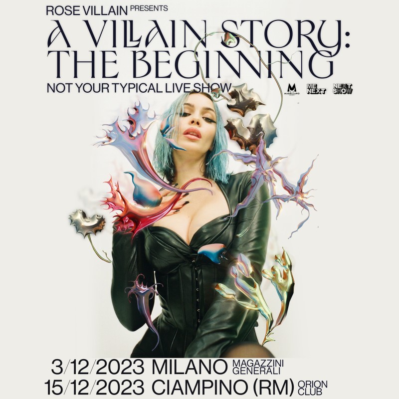 Rose Villain: inizia con due live speciali il A villain story tour